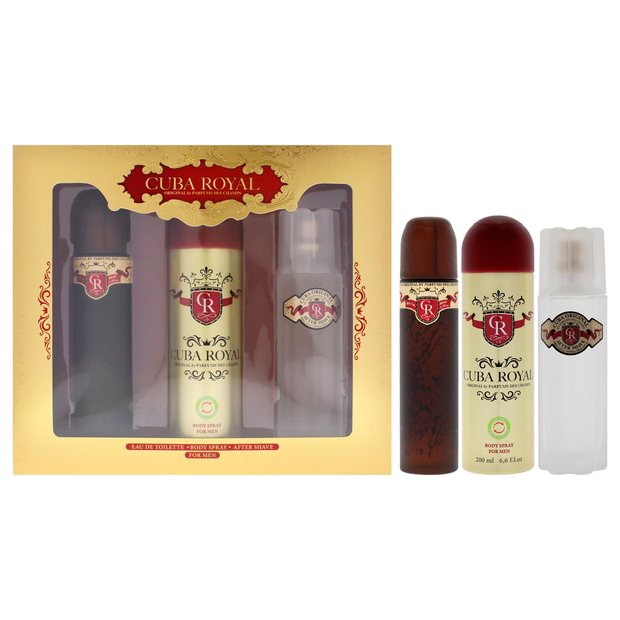 Cuba Royal 3pc ( After Shave Set