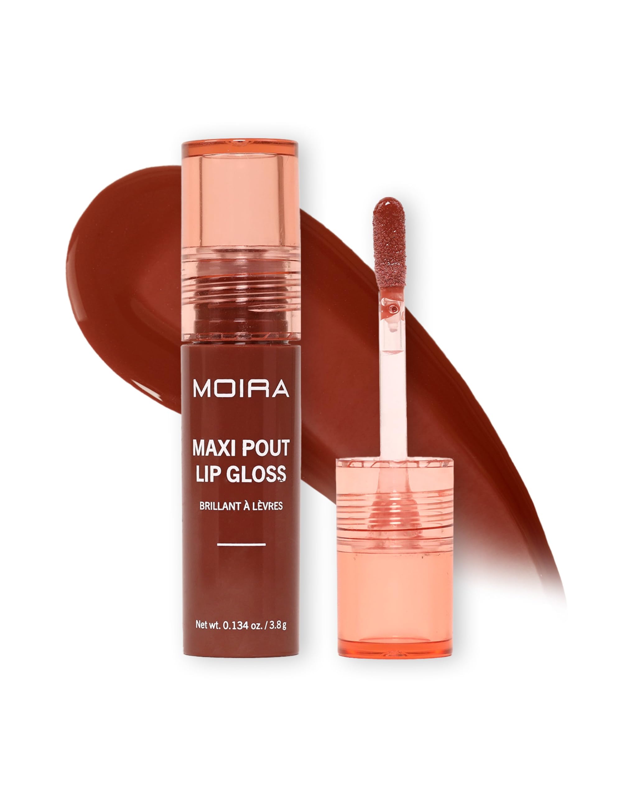 (15-pack) Moira Maxi Pout Lip Gloss (008, Cinnamon Spice)