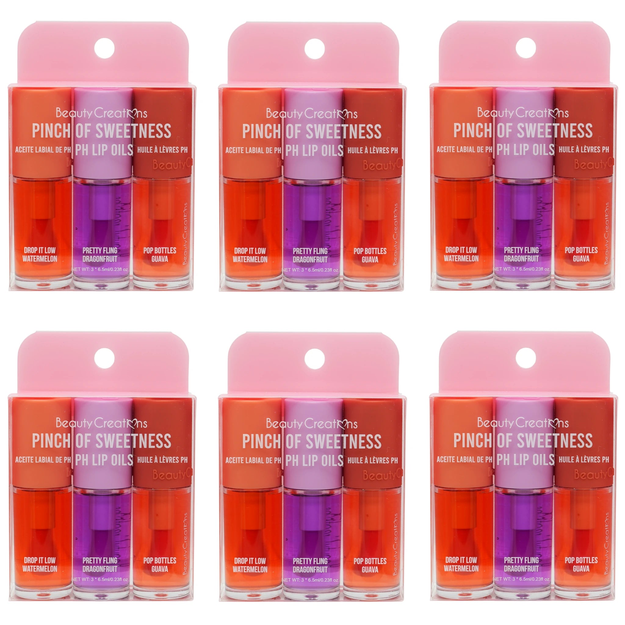 (6-pack) Beauty Creations All About You Pinch Of Sweetness Ph Oils V2