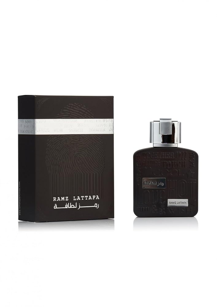 Ramz Lattafa Silver for | Elegant Blend With Heliotrope and Tonka Beans |