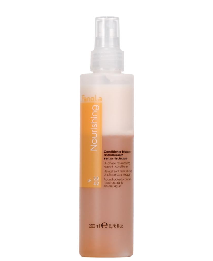 Fanola Restructuring Leave In Conditioner Hydrating Hair Care With Frizz