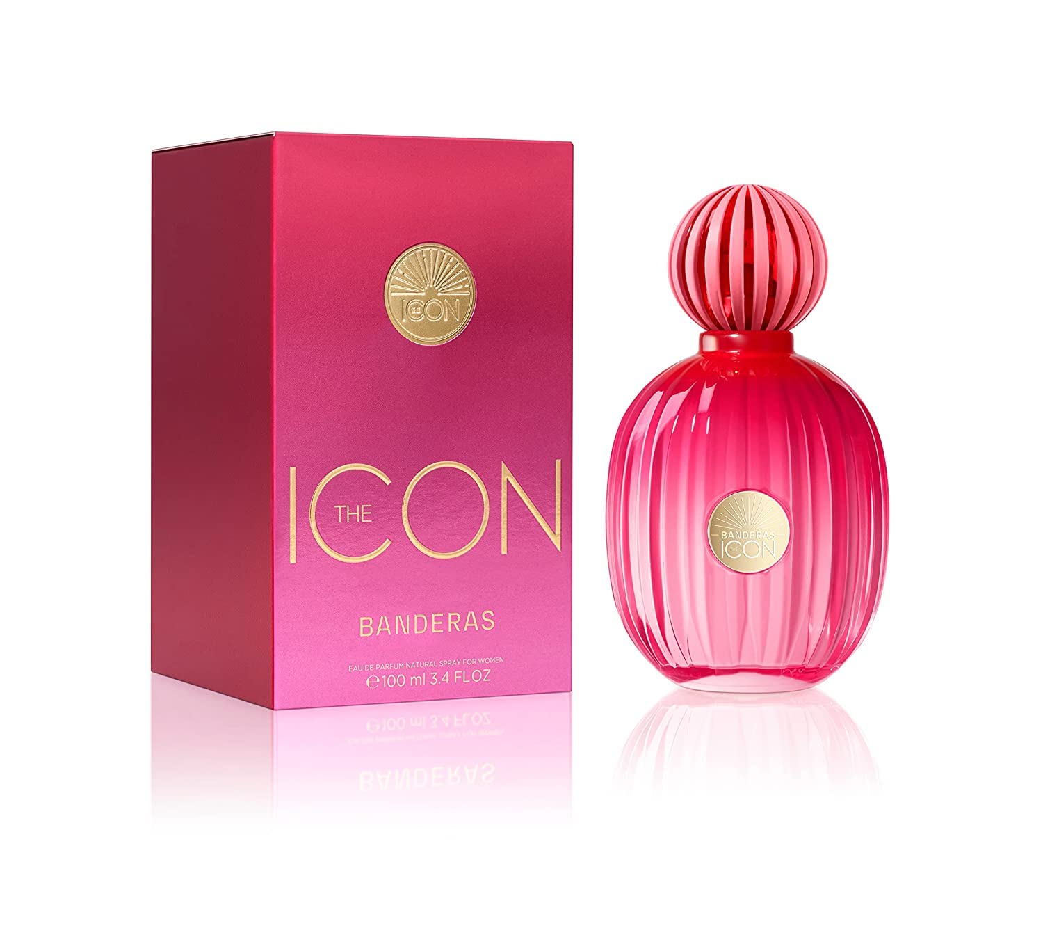 Antonio Banderas the Icon For Women EDP 3.4 oz