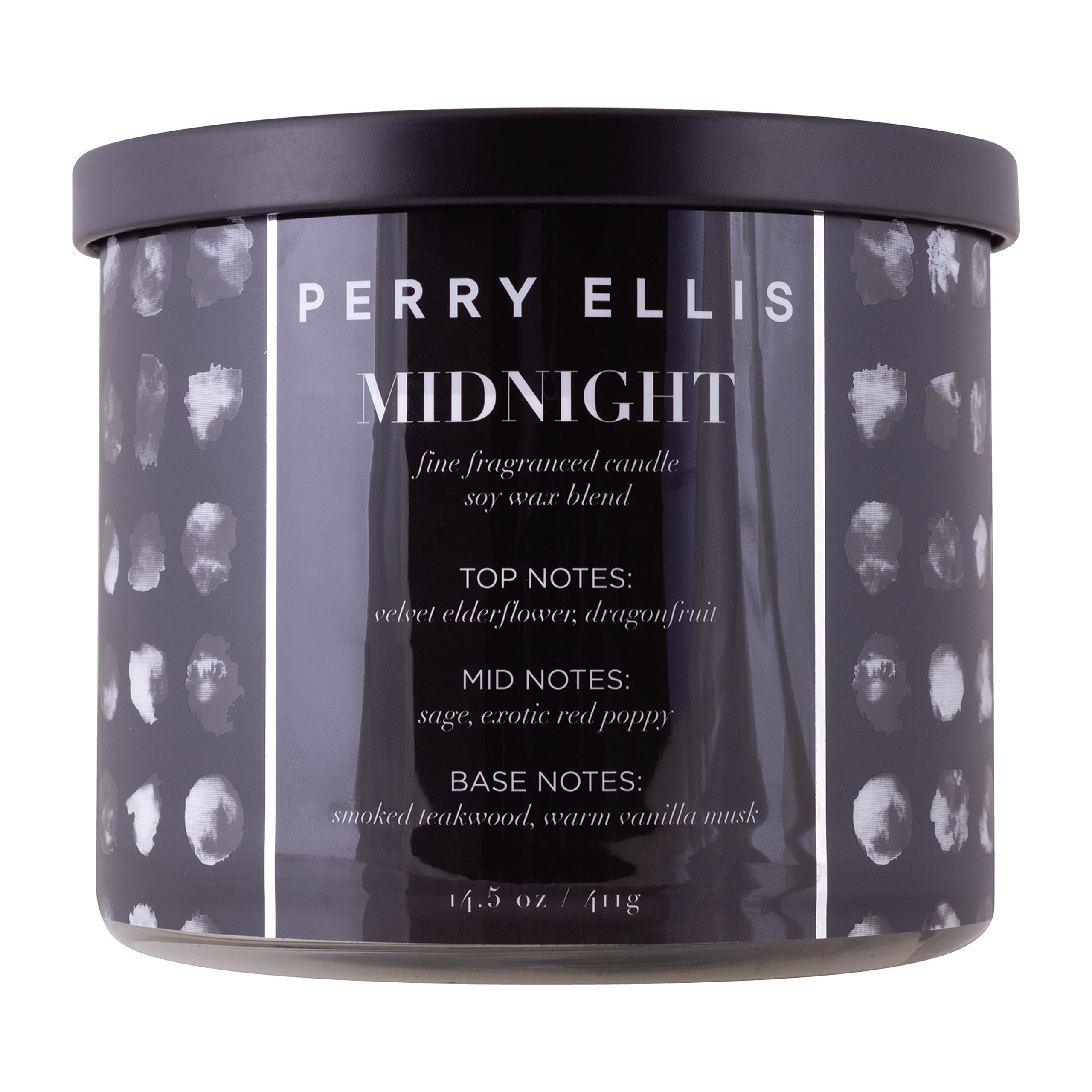 [Candles] Perry Ellis Midnight Candle 14.5 Usa 1pcs Bybox