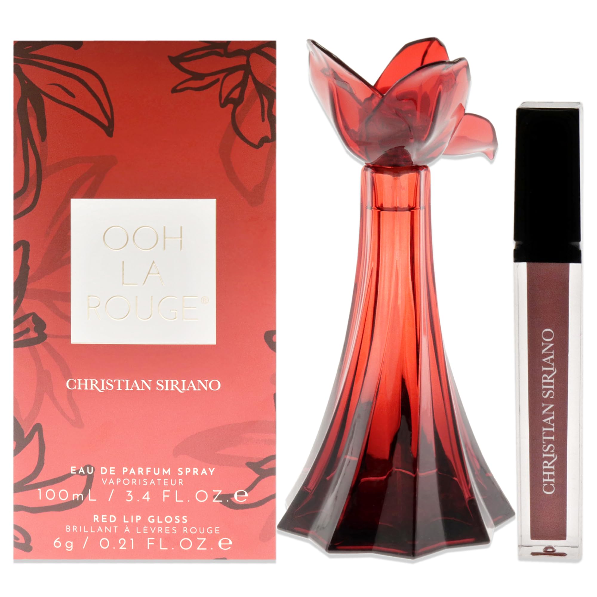 Christian Siriano Ooh la Rouge With Red Lip Gloss