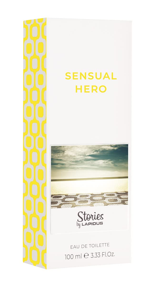 LAPIDUS SENSUAL HERO(M)EDT SP 3.33oz(LI FREE)