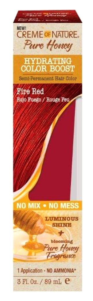 Creme of Nature Pure Honey Color Boost Fire Red 89 ml (3 oz)
