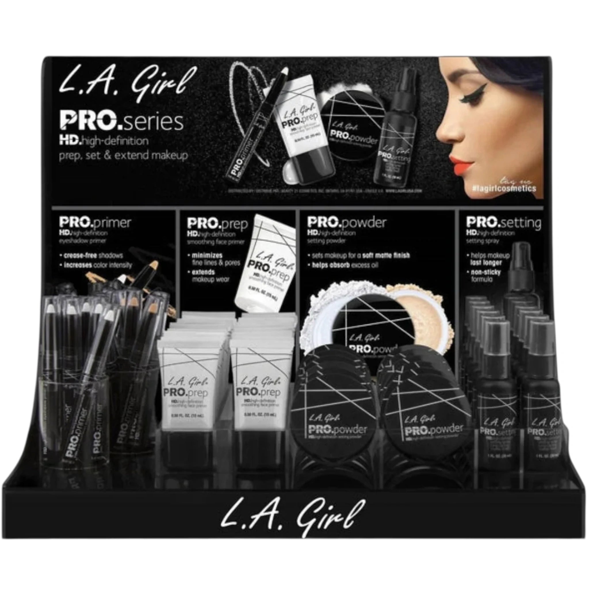 (78-pack) L.A. Girl Pro Prep, Set & Extend