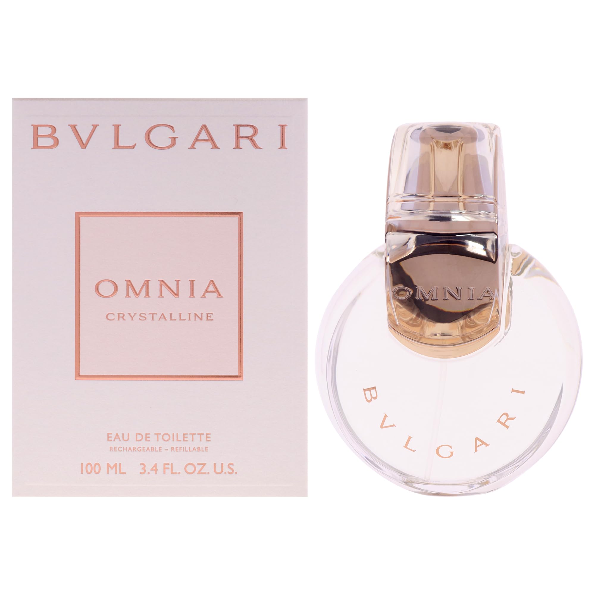 Bvlgari Omnia Crystalline by Bvlgari For Women EDT Spray 3.4 oz