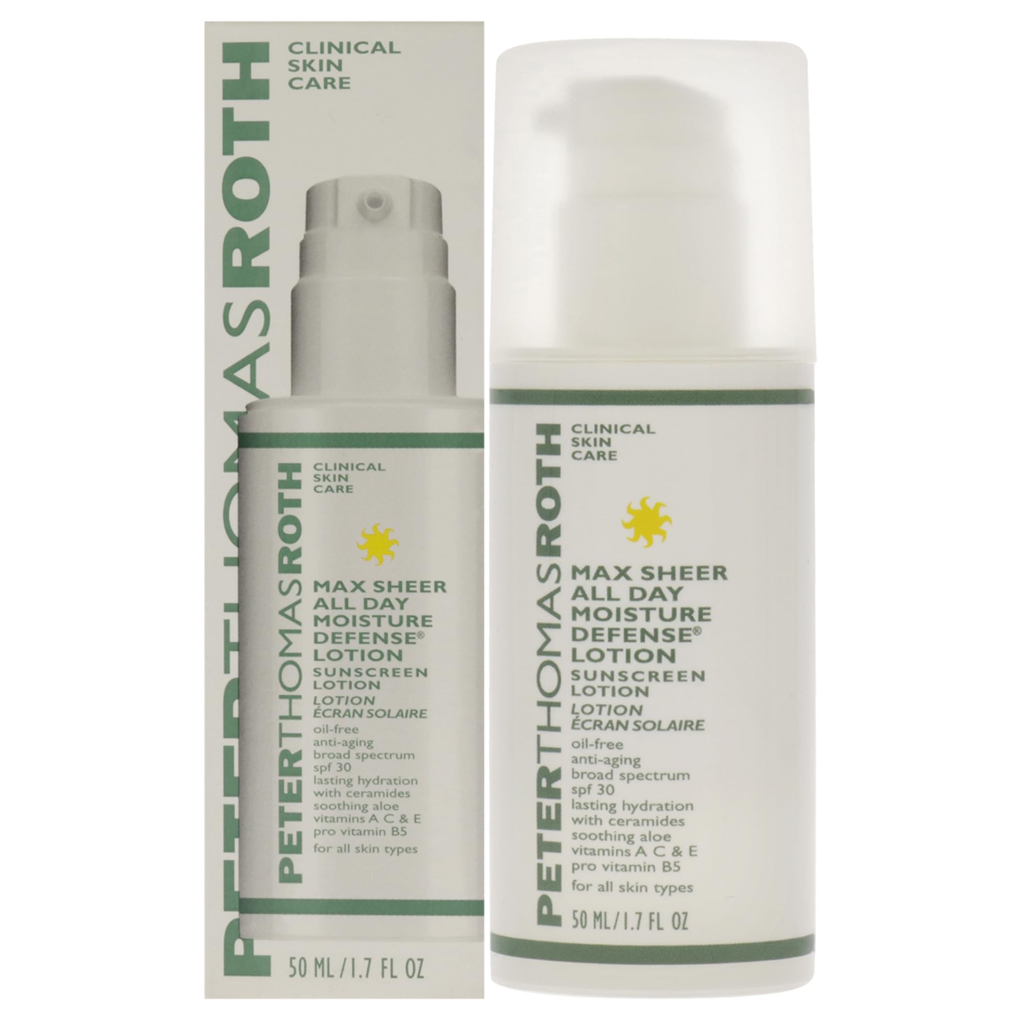 Peter Thomas Roth Max Sheer All Day Moisture Defense Lotion Ultra Light Anti