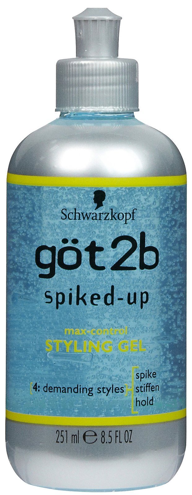 Got2b Spiked Up Max Control Styling Gel 8.5 Fl. Oz.