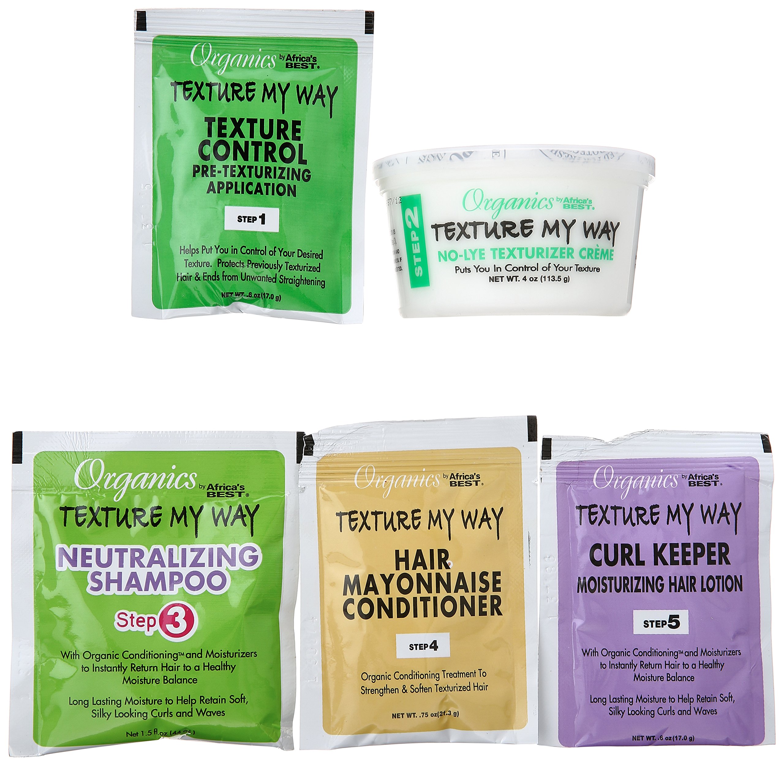 Organics My Way No Lye Organic Conditioning Texturizing System