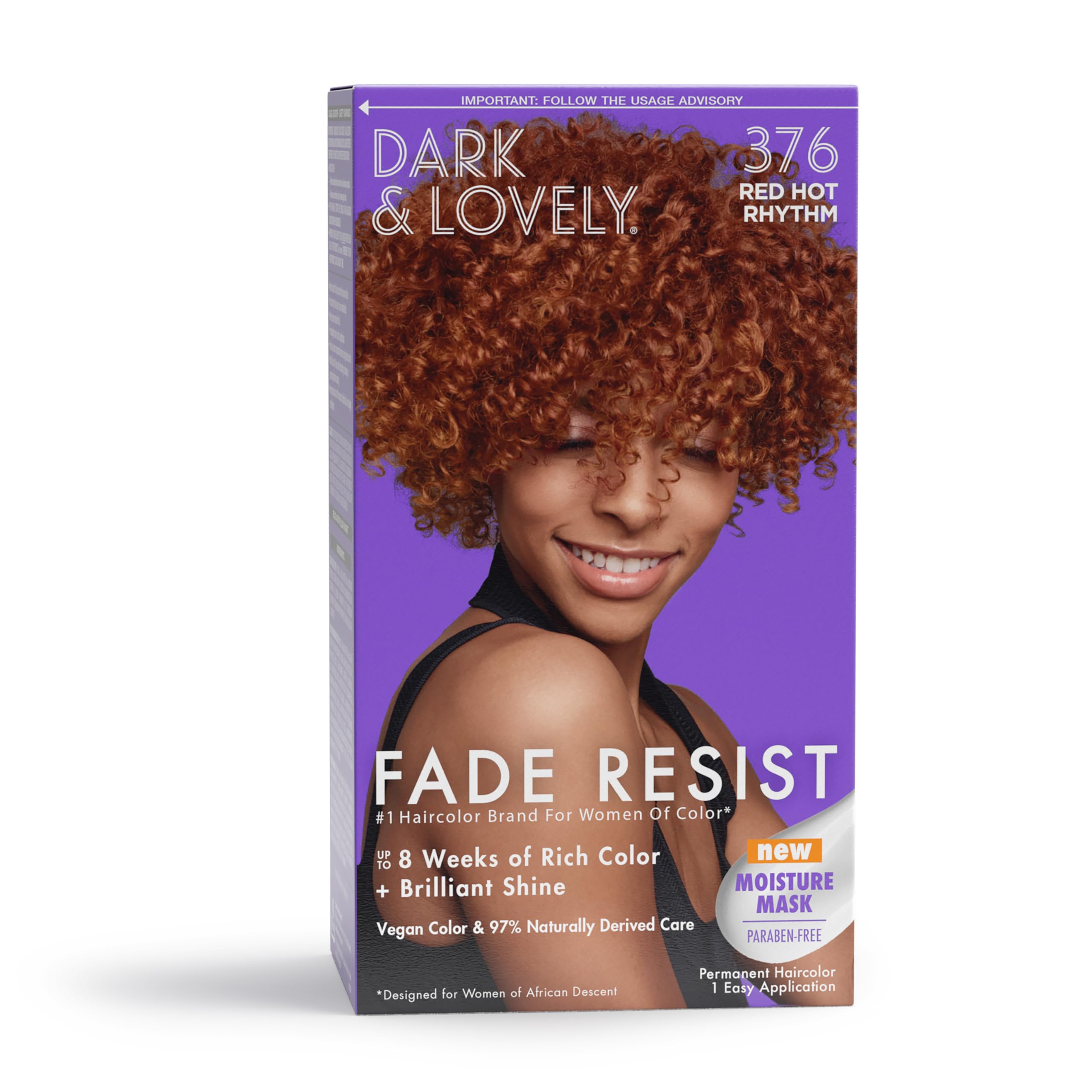 Softsheen Carson Dark and Lovely Fade Resist Rich Conditioning Color Red Hot