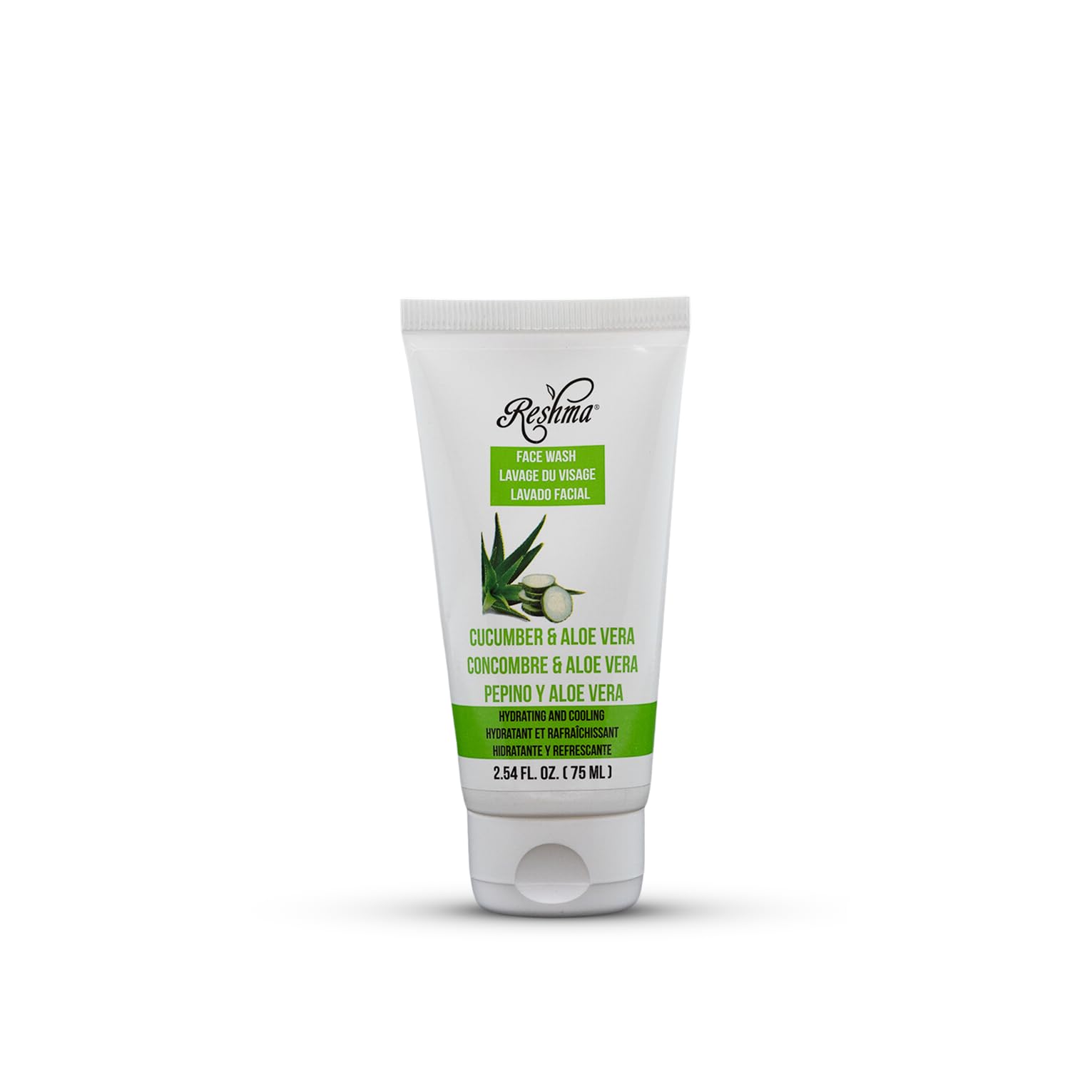 Reshma Beauty Travel Size Cucumber Aloe Vera Face Wash for All Skin Types