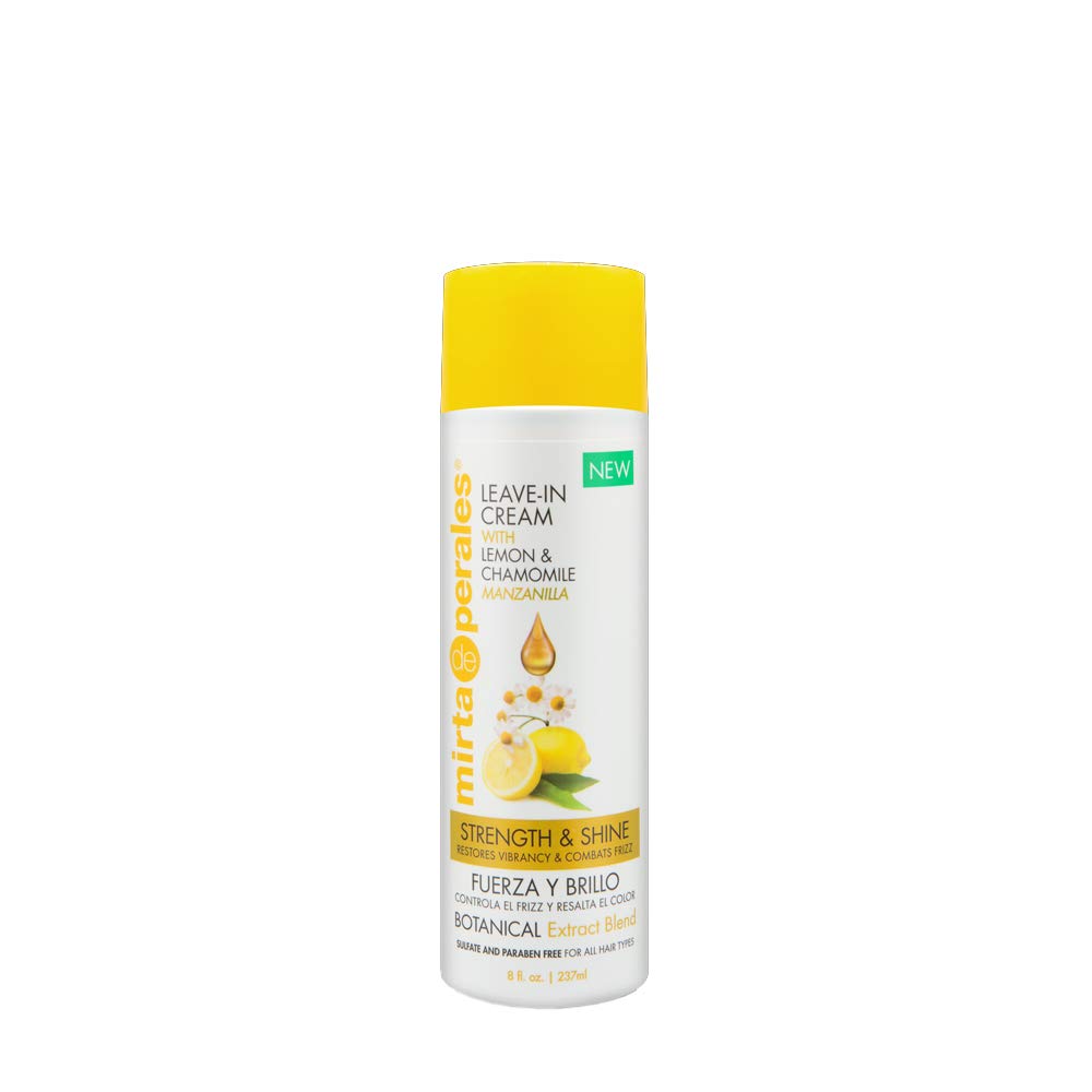 Mirta de Perales Leave In Cream With Lemon Chamomile Manzanilla 8 Fl Oz.