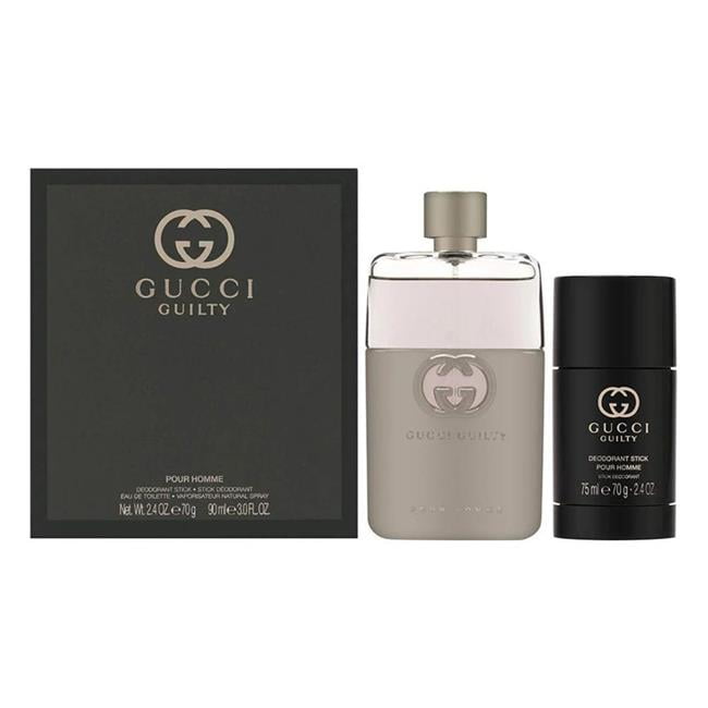[Set] Gucci Guilty Pour Homme 2 Piece Travel Set For Men