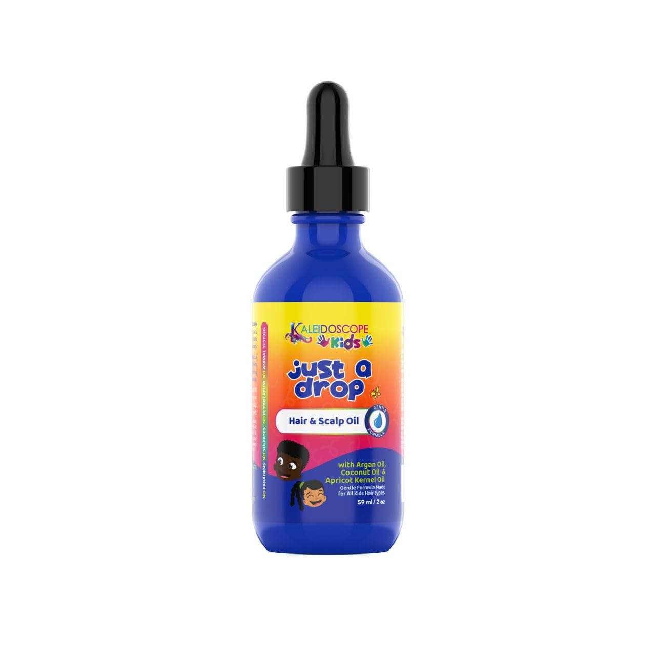 Kaleidoscope Nourishing Kids Just A Drop Oil Lightweight Hair Oil With Castor