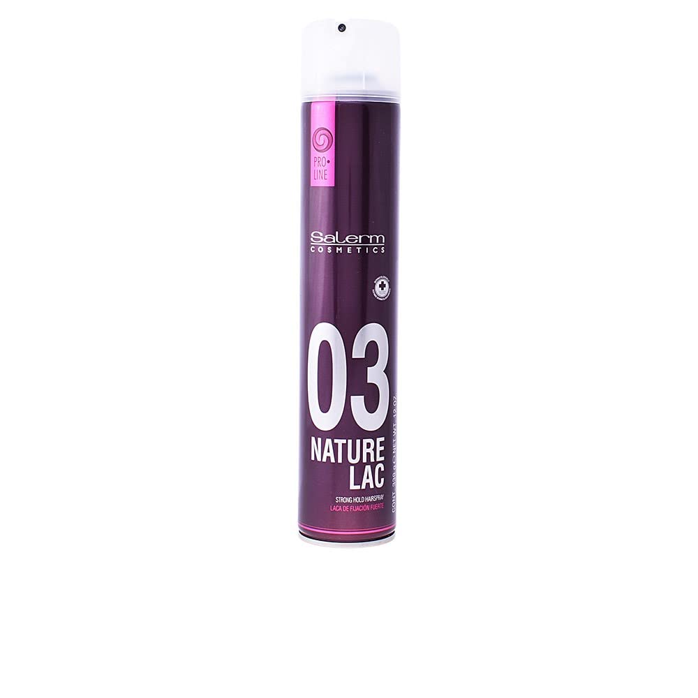 Salerm Pro Line 03 Nature Lac Strong Hold Hairspray 21.98 oz