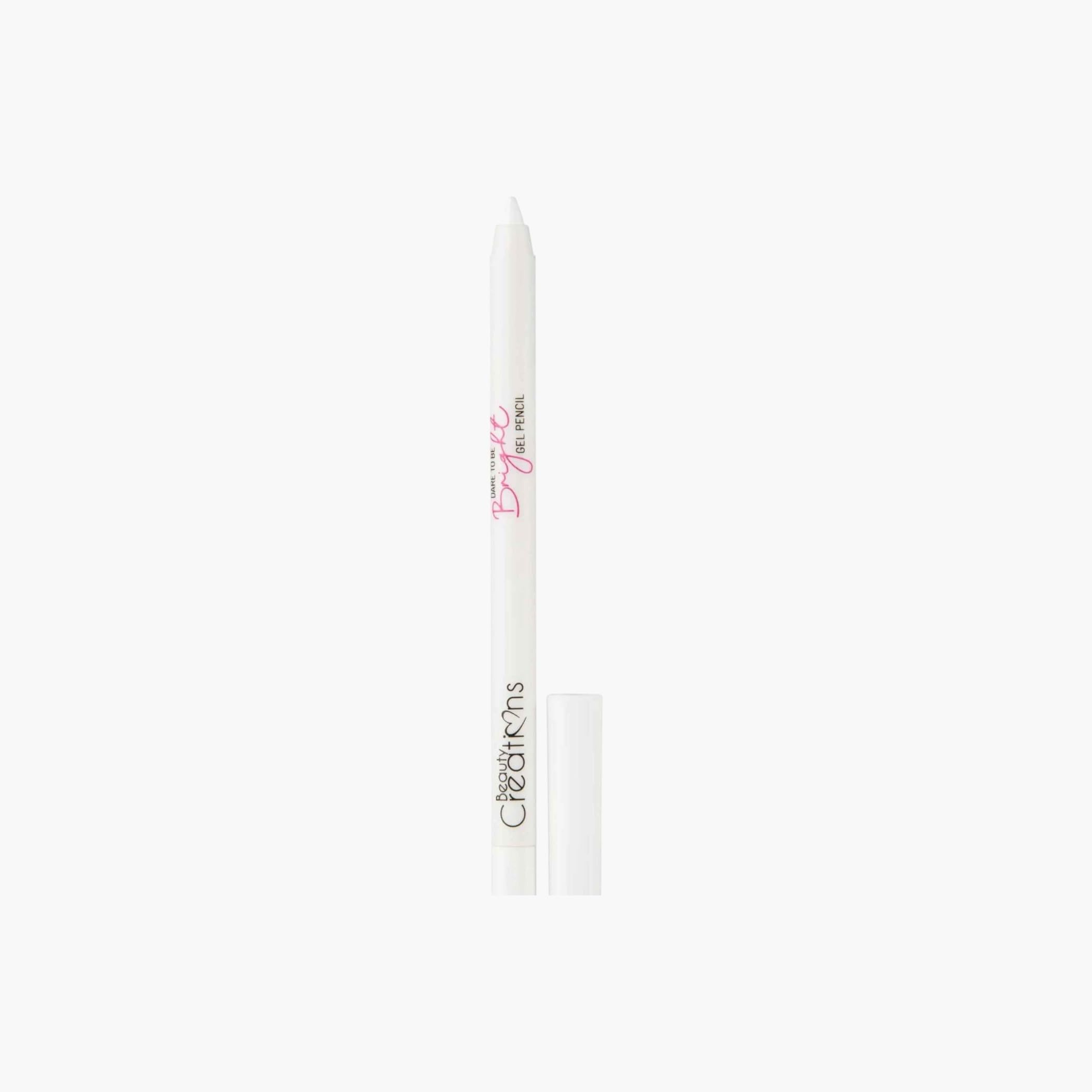 (12-pack) Beauty Creations Dare To Be Bright Gel Pencil White