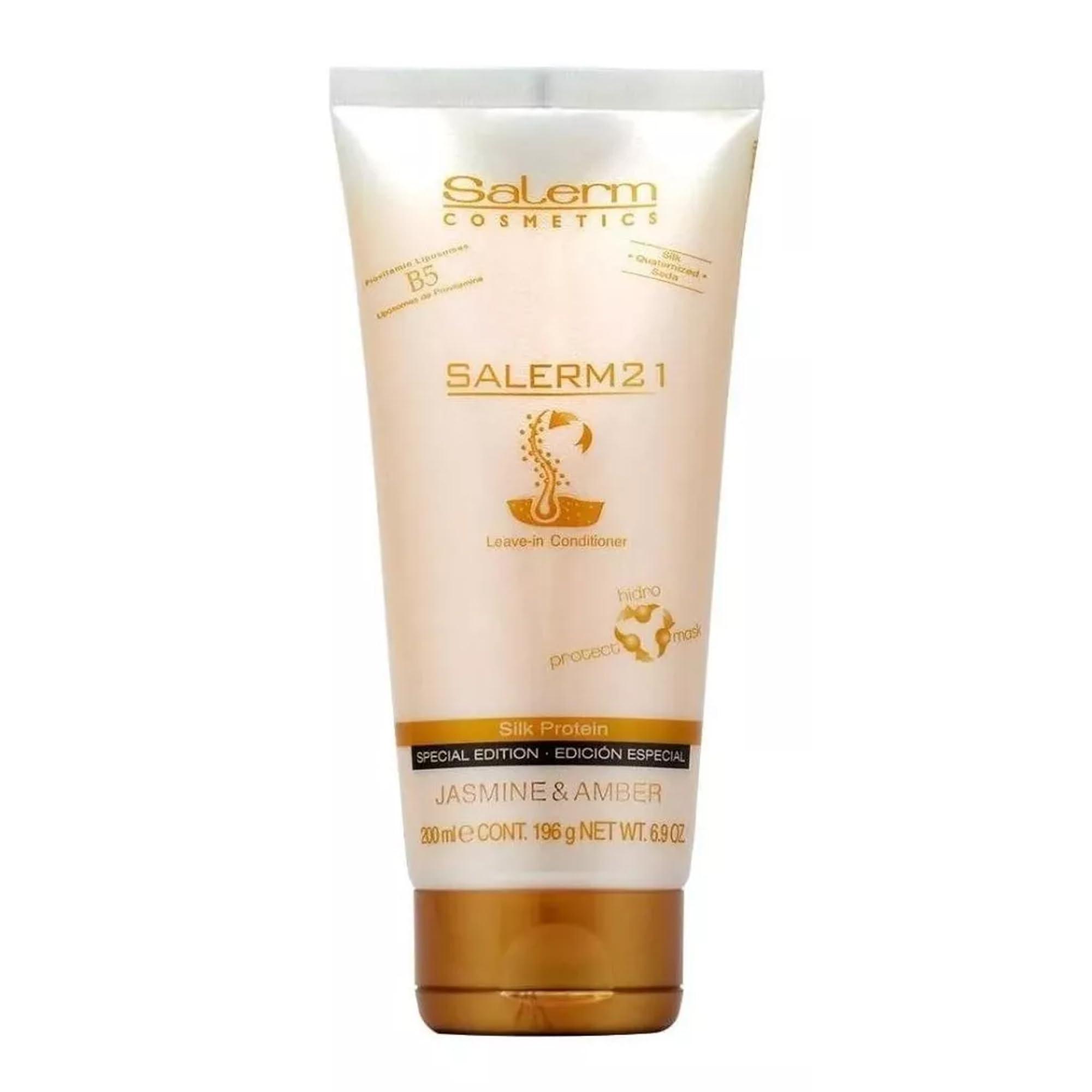 Salerm 21 B5 Silk Protein Leave In Conditioner Jasmine Amber 6.9 oz