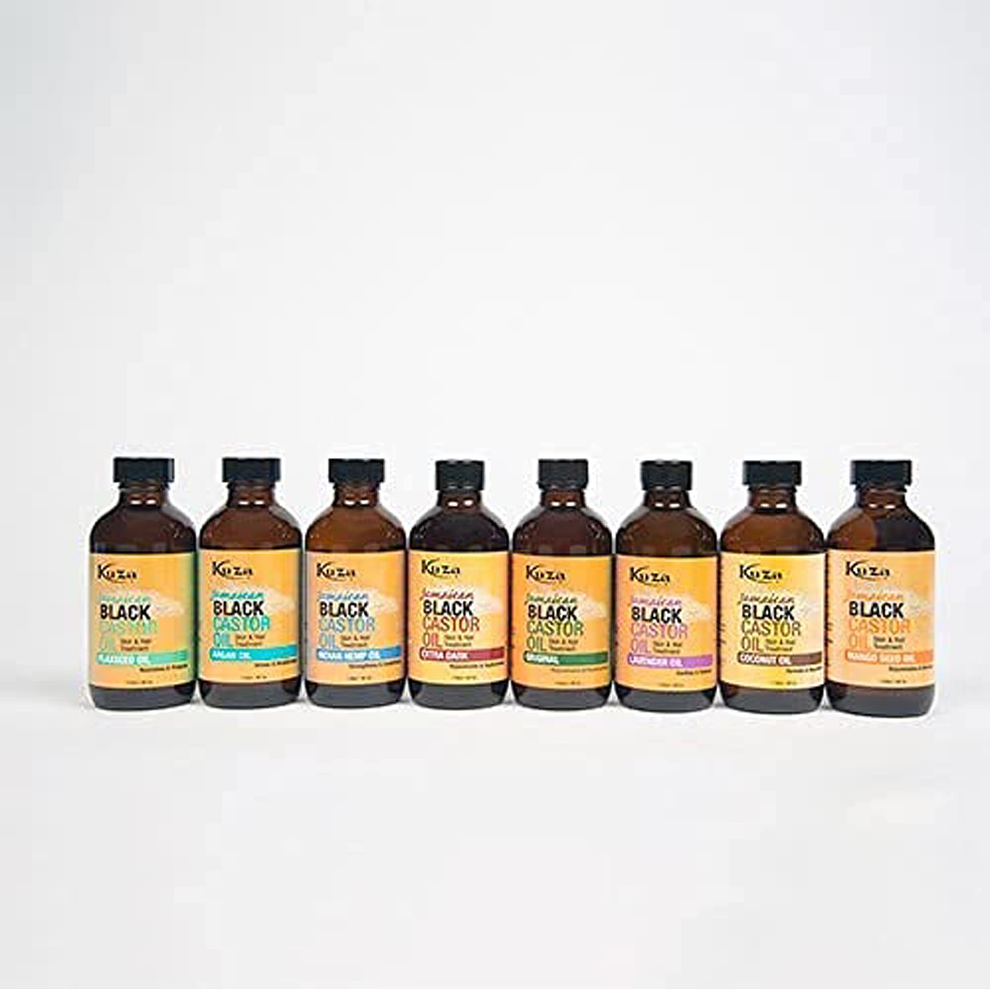 Kuza Jamaican Black Castor Oil Skin Hair Treatment Coconut Oil 4 Fl Oz