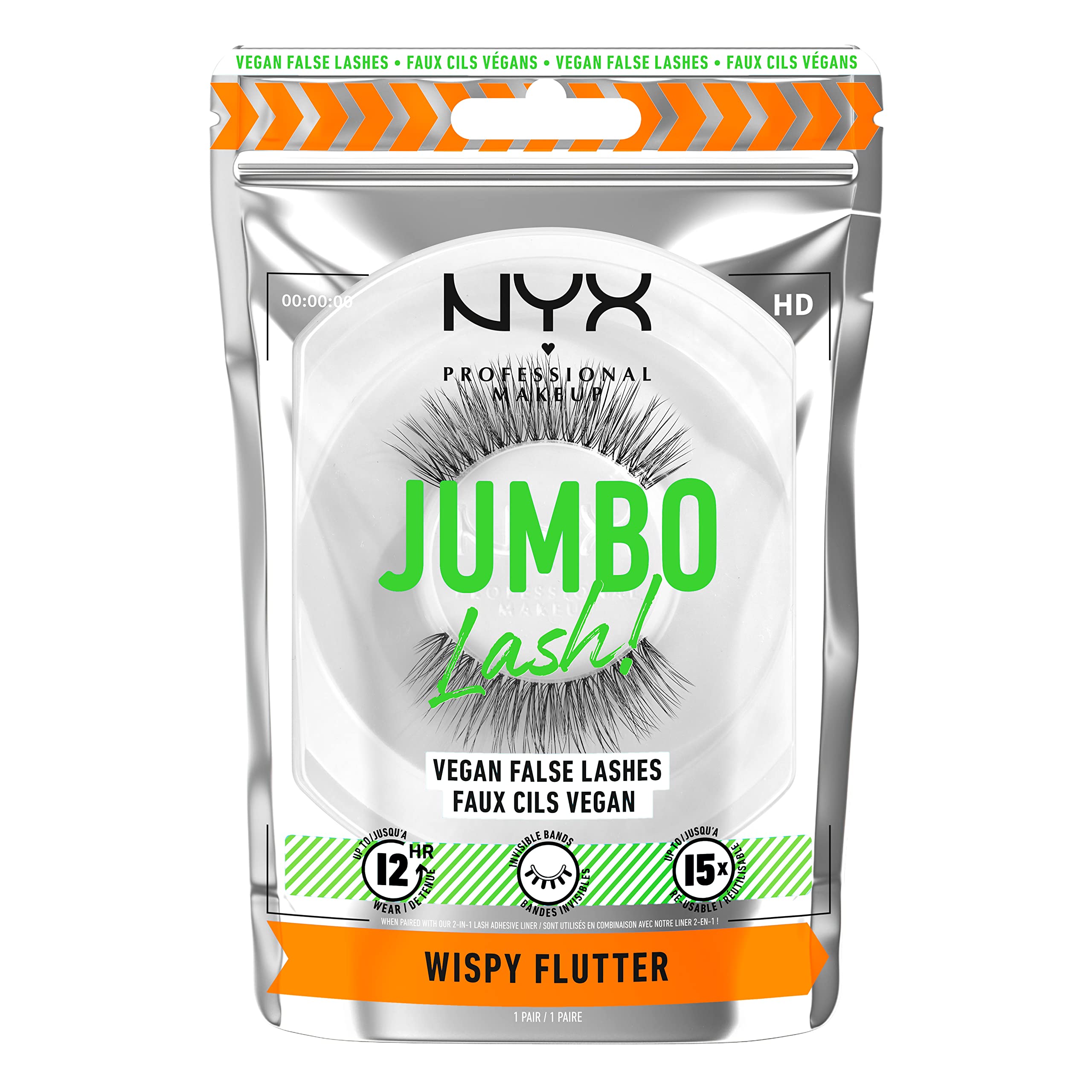 (12-pack) NYX Jumbo Lash! False Lashes