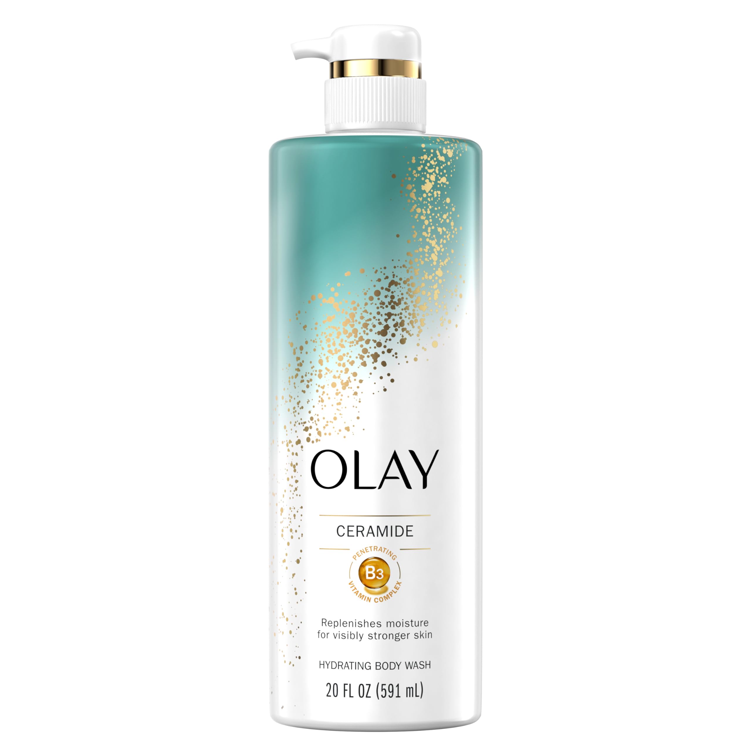 Olay Cleansing Strengthening Body Wash With Ceramide Vitamin B3 Complex
