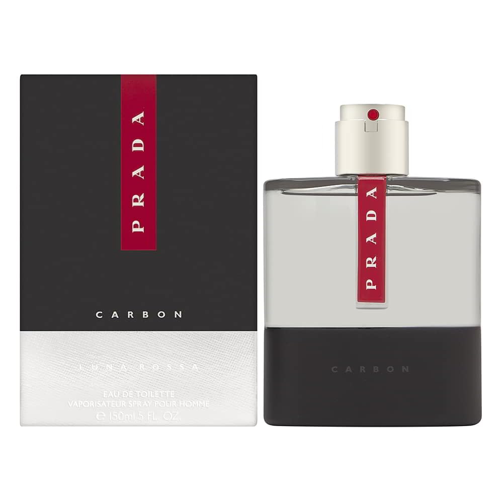 Prada Luna Rossa Carbon Pour Homme For Men EDT 5 oz