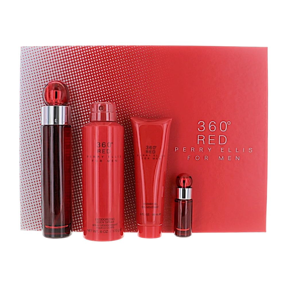 Perry Ellis 360 Red 4pc Set