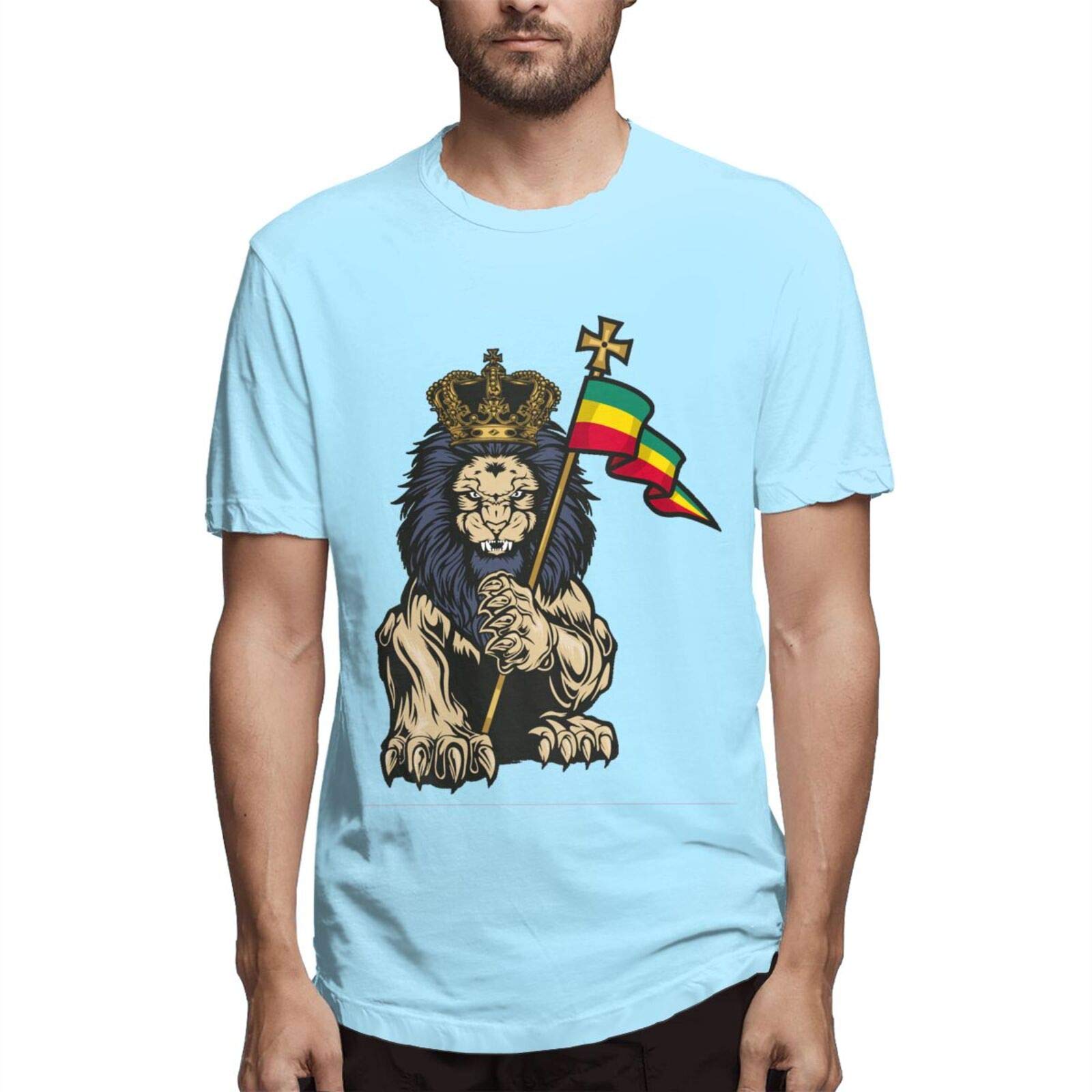 Marvel Rasta Lion Judah1 Tees Sun Protection Comfortable Tshirt Sports Tshirt