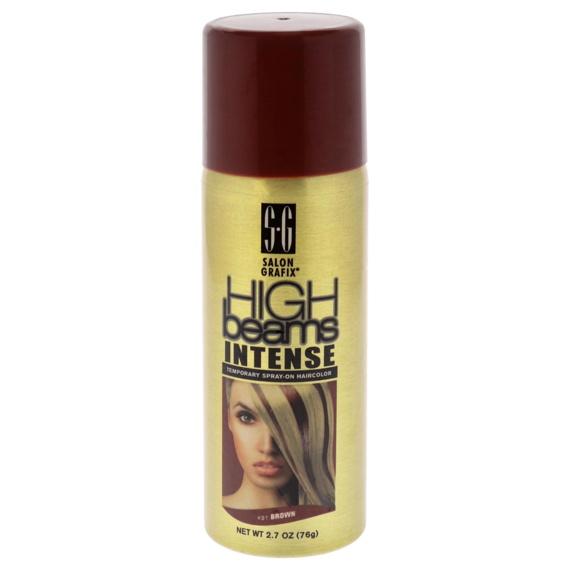 Salon Grafix High Beams Intense Temporary Brown for Unisex Hair Color Unisex