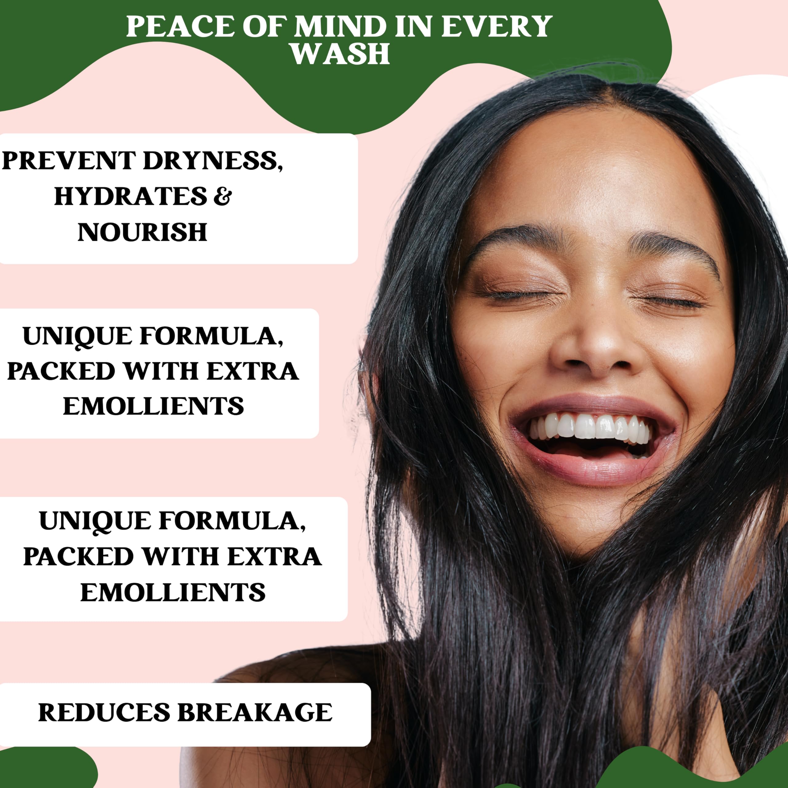 J'organic Solutions Chebe Cado Moisture Boost Shampoo Ultra Hydrating With