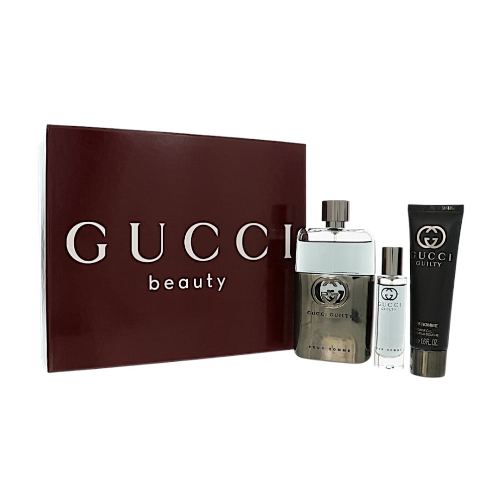 [Set] Gucci Guilty 3.0 M + 1.7 S/g + Spain 3pcs Bybox EDT 15 ml