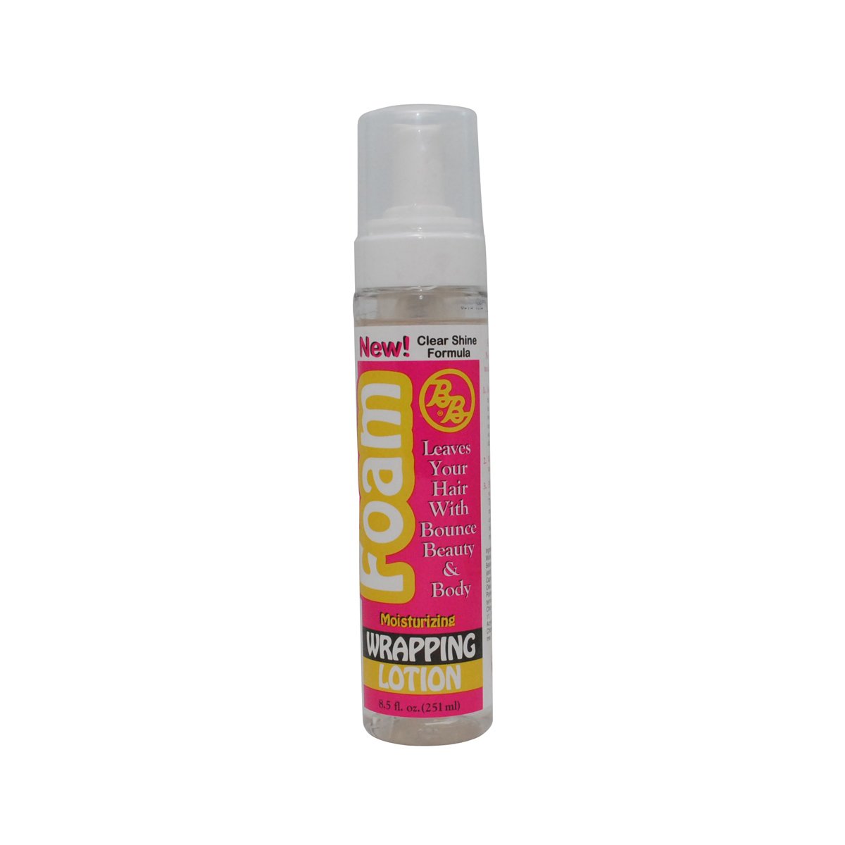 Bronner Brothers Foam Moisturizing Wrapping Lotion 8.5 oz