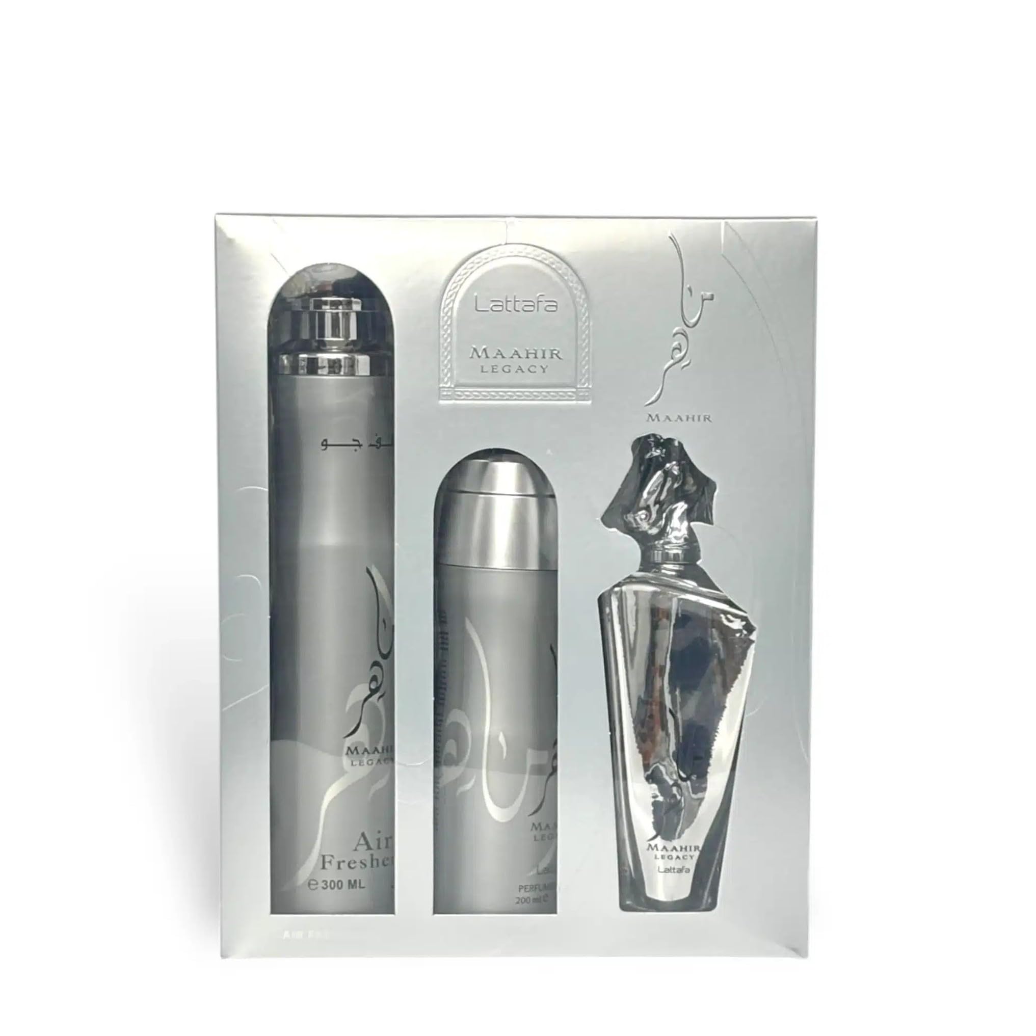 [Set] Lattafa Maahir Legacy 3 Piece For Men EDP