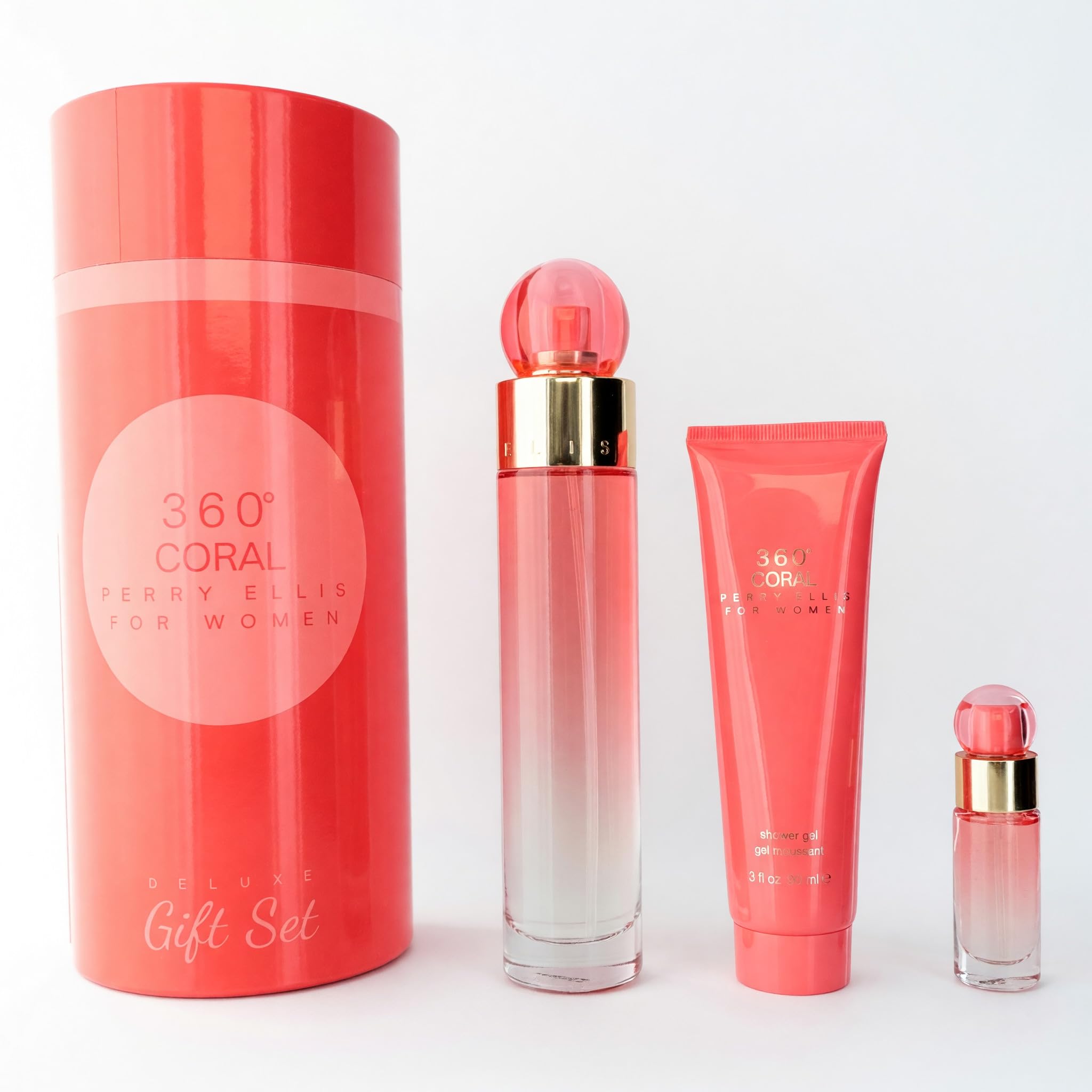 Perry Ellis 360 Collection Coral 3pc Set