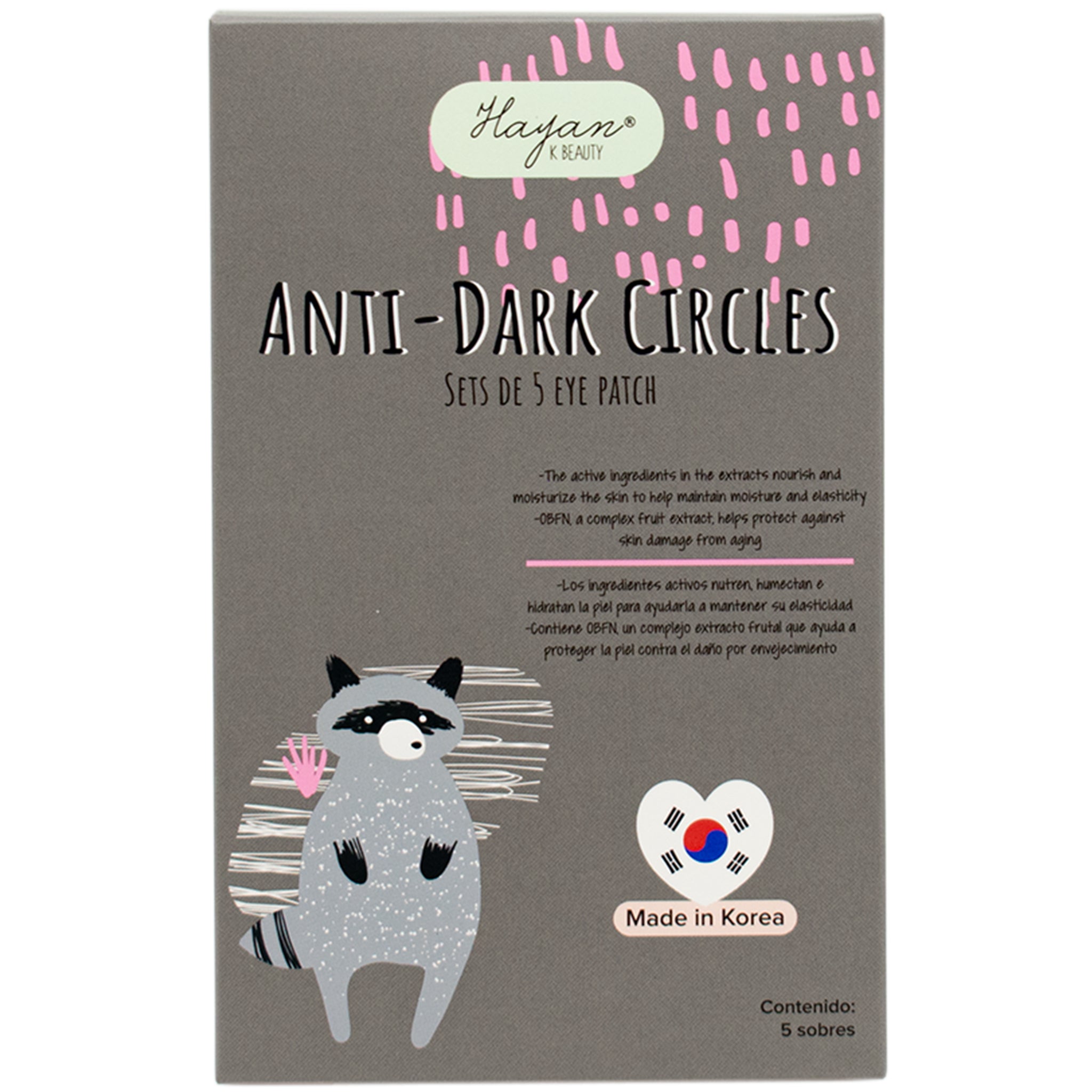 (10-pack) Hayan Cosmetics Eye Patch Anti Dark Circles