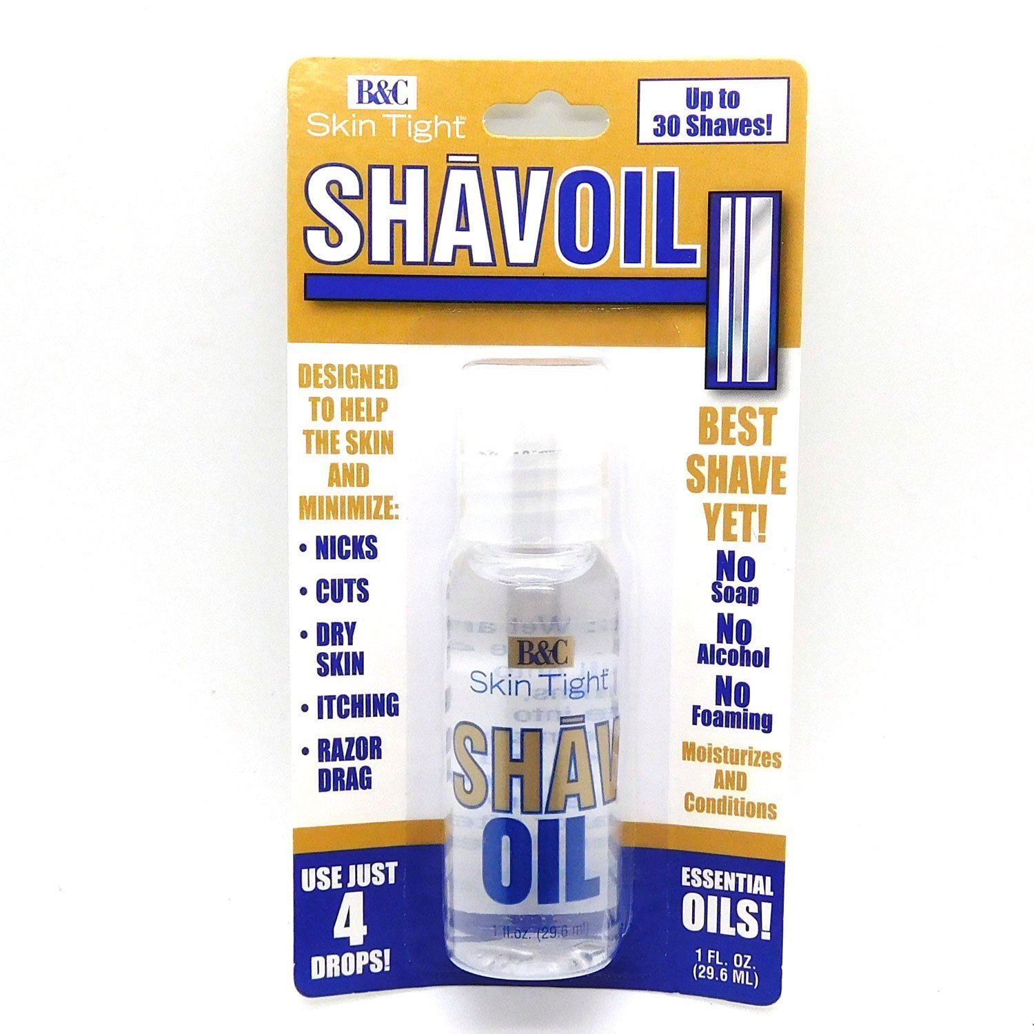 B C Skin Tight Shav Oil 1 Fl Oz 1 oz