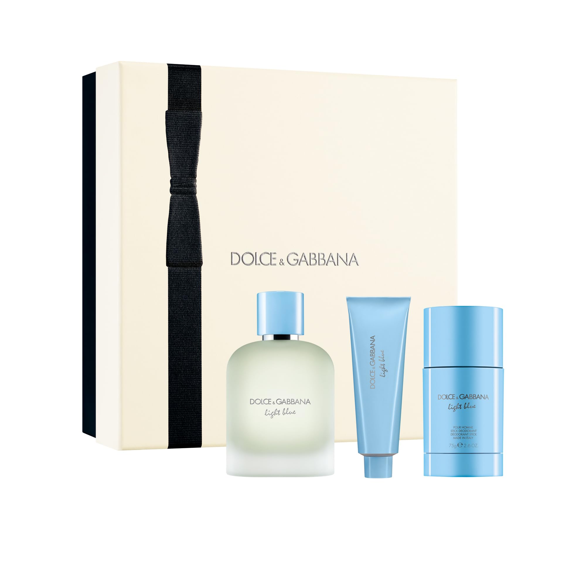 Dolce & Gabbana Dg Light Blue 3.4 M + 1.7 S/g + 2.5 Deo Stick Italy Set