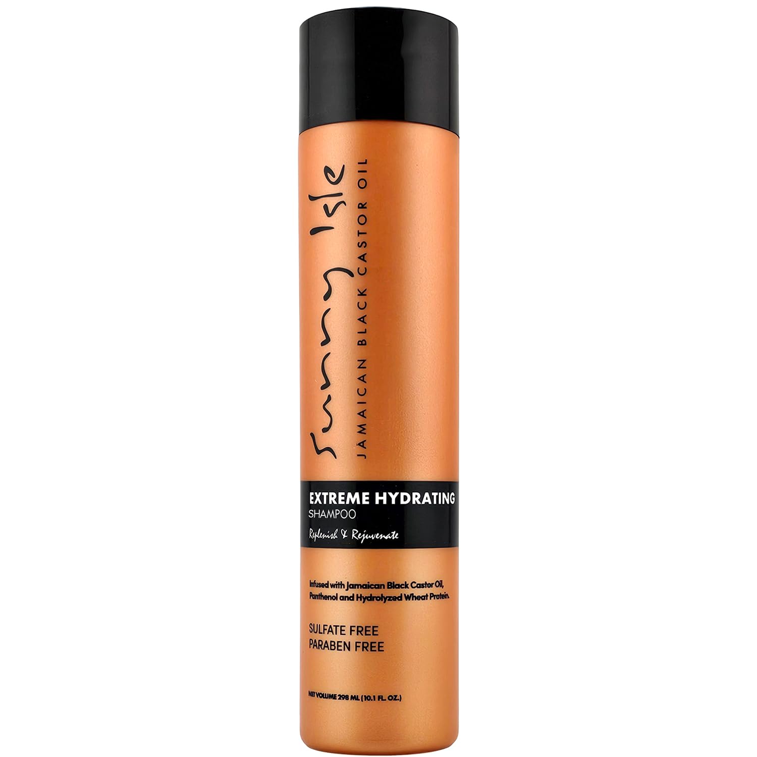 Sunny Isle Jamaican Black Castor Oil Extreme Hydrating Shampoo Orange 10 Fl Oz