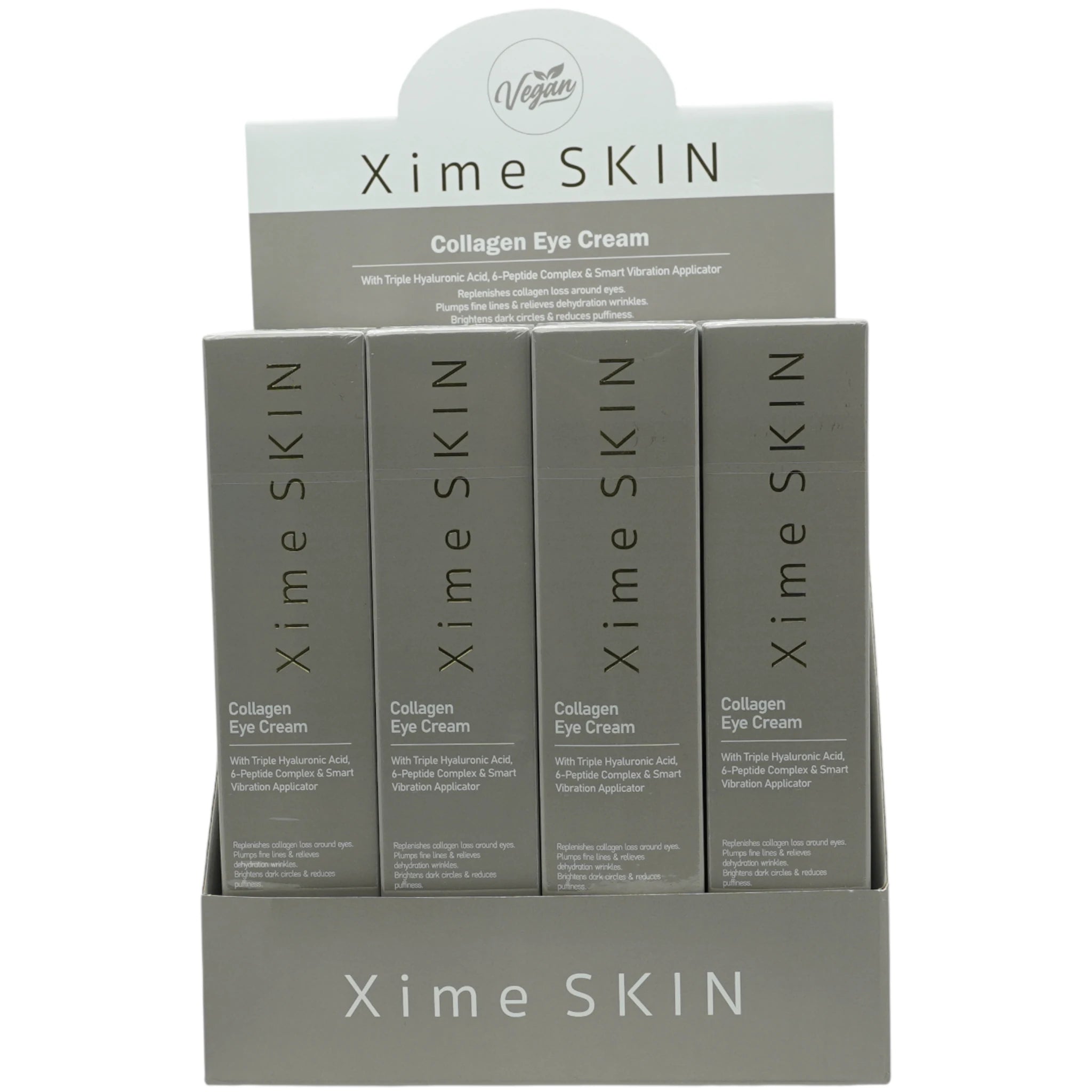(12-pack) XIME SKIN - Collagen Eye Cream Smart Wand Applicator