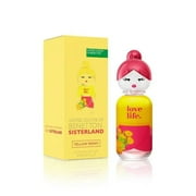 Benetton Ladies Sisterland Yellow Peony Fragrances 8433982024122 EDT 2.7 oz