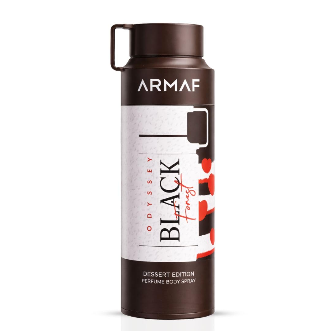 Armaf Odyssey Black Forest For Men Body Spray 6.8 oz