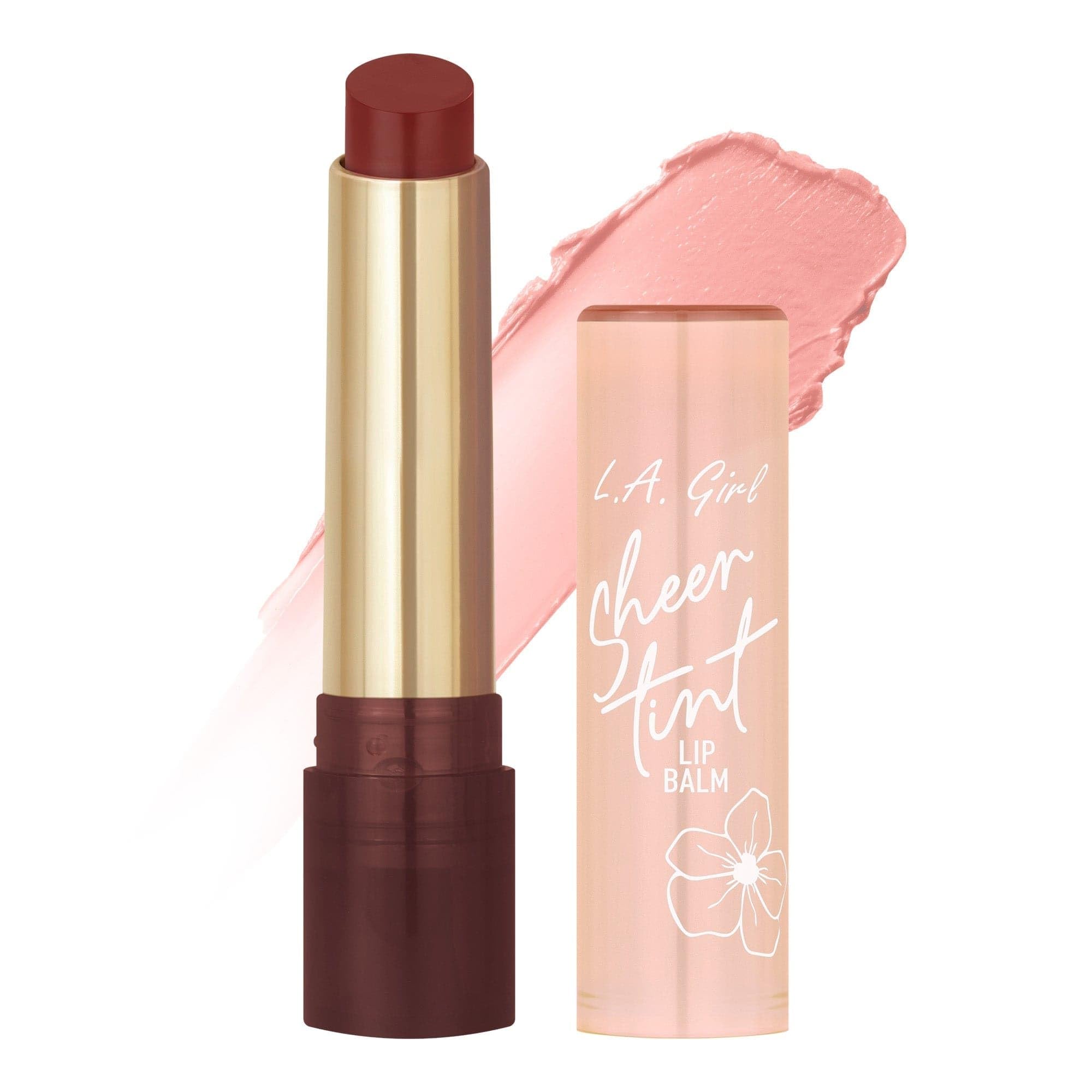 (36-pack) L.A. Girl Sheer Tint Lip Balm, Sheer Nude GLC602