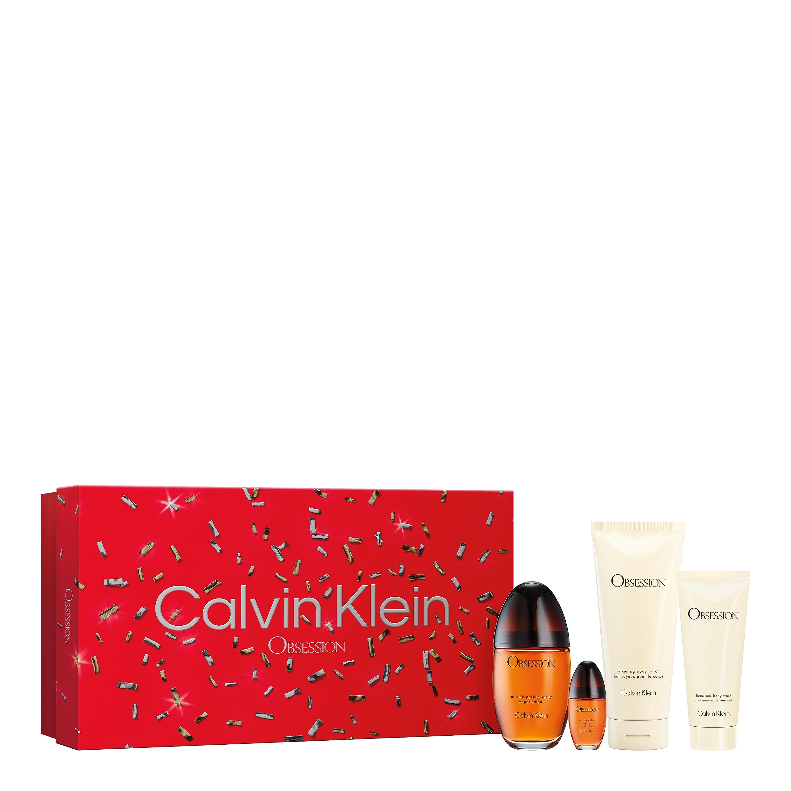 [Set] Calvin Klein 4 Pc. Obsession For Women