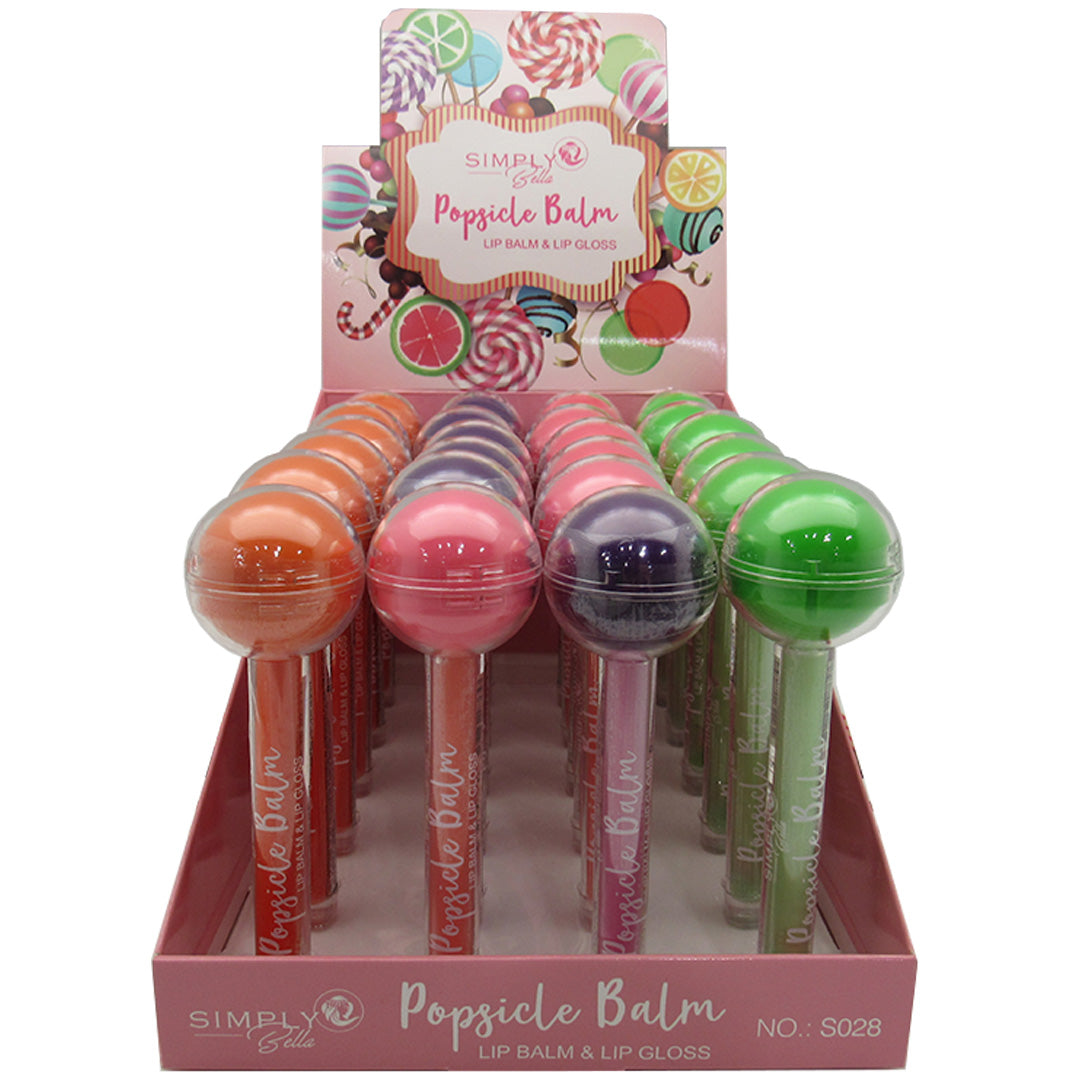 (24-pack) Simply Bella Popsicle Balm - Lip Balm & Lip Gloss