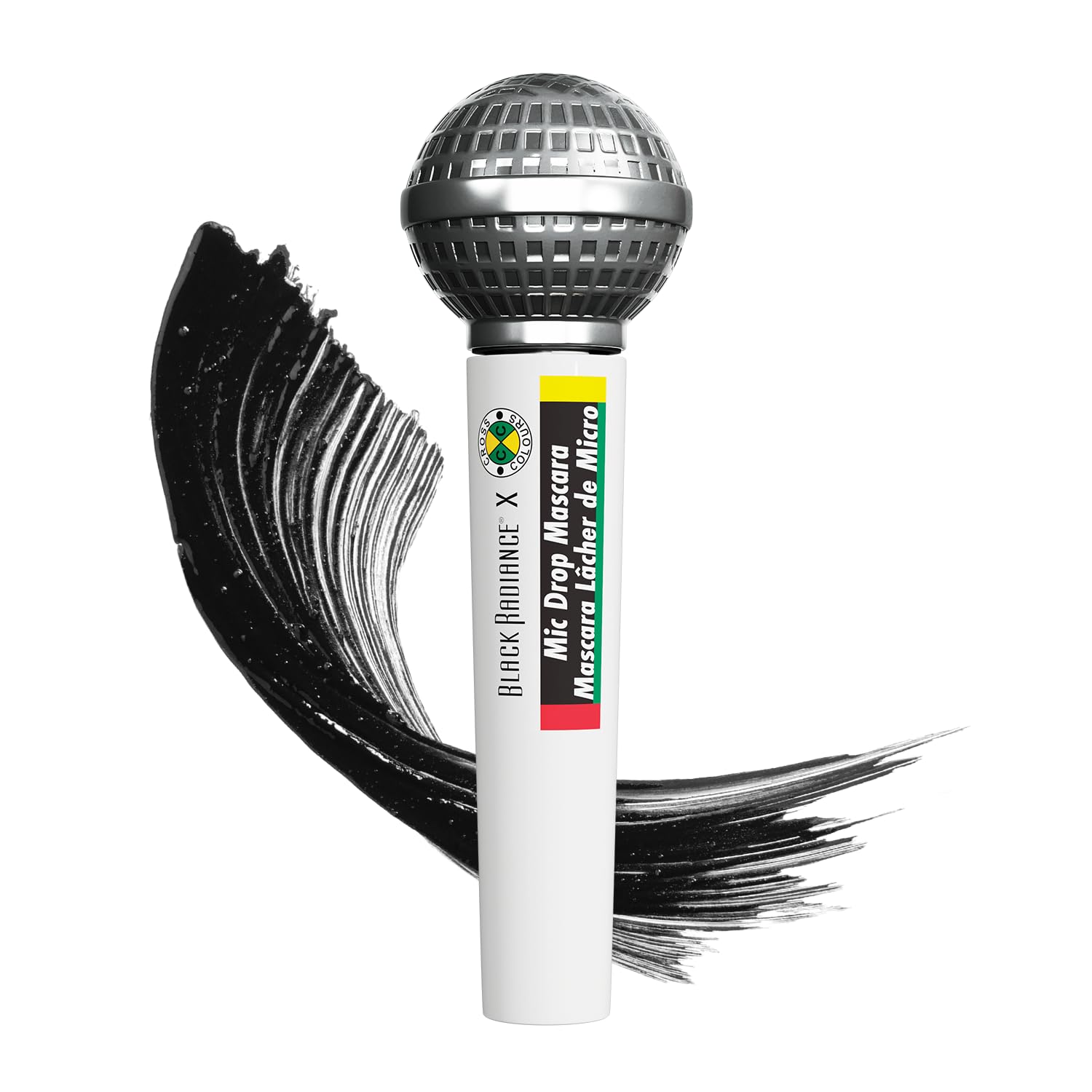 Black Radiance Cross Colours Mic Drop Mascara Pigment Rich Smudge Resistant