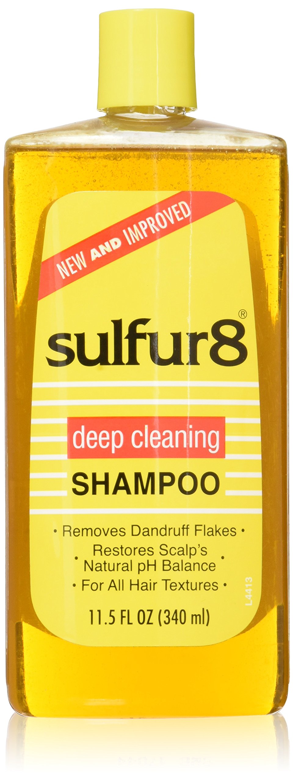 Sulfur8 Shampoo Removes Dandruff Flakes Restores Scalp Ph Balance Cleansing