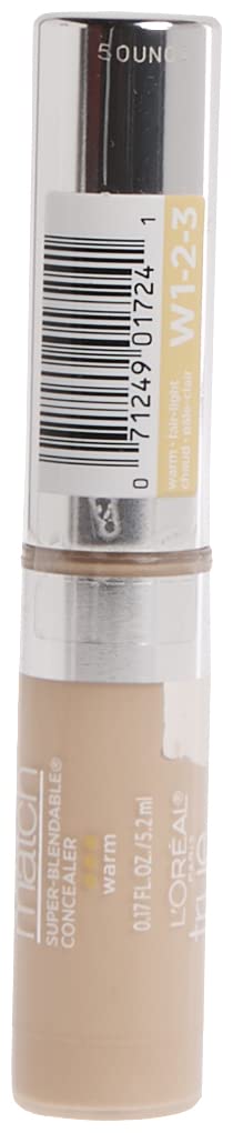 (12-pack) L'Oreal Paris True Match Super-Blendable Concealer, Fair/light Warm, 0.17-Fluid Ounce