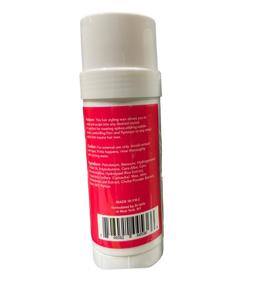 Dr.girls Rice Water Extra Mega Hold Hair Beeswax Stick / 60g 2.11 oz