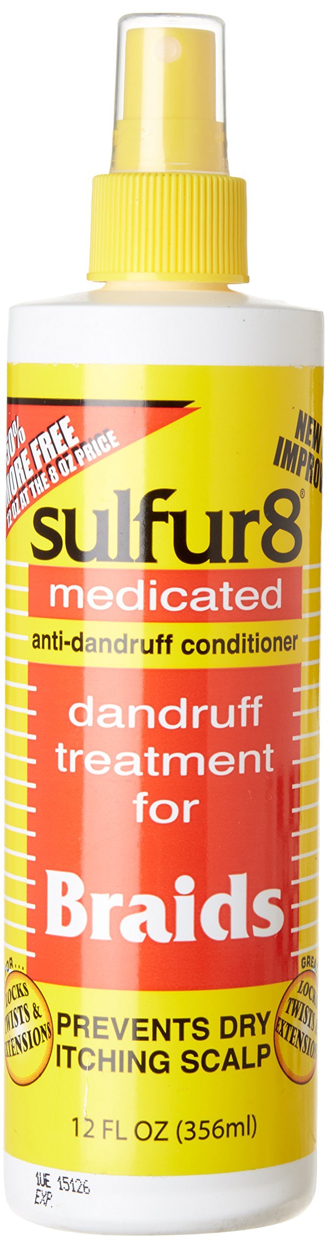 Sulfur 8 Dandruff Treatment for Braids . 12 oz